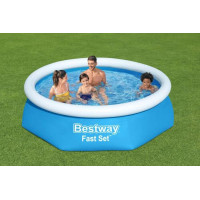 Bazén s nafukovacím límcem 244x61 cm - BESTWAY 57448