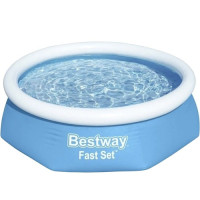 Bazén s nafukovacím límcem 244x61 cm - BESTWAY 57448