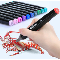 Lihové fixy TOUCH ART - 80 kusů + obal