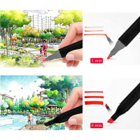 Lihové fixy TOUCH ART - 80 kusů + obal