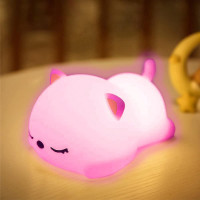 Noční LED lampička - KOČIČKA