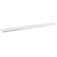 Sapho ABELINE police rockstone 1000mm, 2x otvor, bílá mat AB102-0101