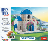 TREFL BRICK TRICK Travel: Santorini M 260 dílů