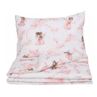 Dětské bavlněné povlečení do postýlky 120x90 cm BABYMAM PREMIUM - Lesní víly