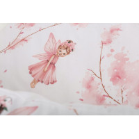Dětské bavlněné povlečení do postýlky 120x90 cm BABYMAM PREMIUM - Lesní víly