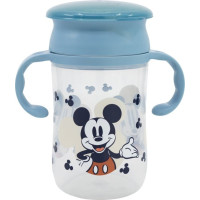 STOR Dětský trénovací hrneček 395 ml Mickey Mouse