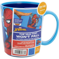 STOR Hrneček s protiskluzovým dnem 410 ml Spiderman