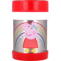 STOR Termodóza na jídlo nerezová Prasátko Peppa 284 ml