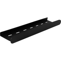 Koupelnová police na ručníky REA SF03 45 cm - černá matná