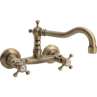 ANTEA nástěnná baterie, horní ramínko, bronz 3366