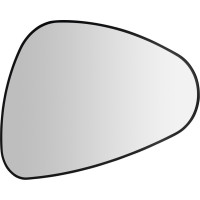 Sapho ELENA zrcadlo s LED podsvícením 20W, 68x96cm, černá mat 30574CI