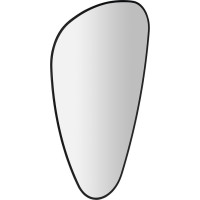 Sapho ELENA zrcadlo s LED podsvícením 20W, 68x96cm, černá mat 30574CI