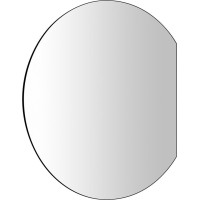 Sapho DARA CUT zrcadlo s LED podsvícením 20W, ø 100cm, topná fólie 30562CI
