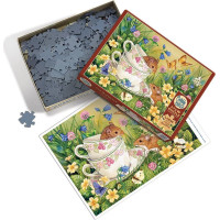 COBBLE HILL Puzzle Čaj pro dva XL 275 dílků