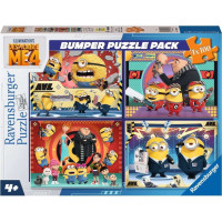RAVENSBURGER Puzzle Já, padouch 4, 4x100 dílků