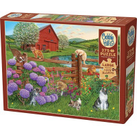 COBBLE HILL Puzzle Kočky na farmě XL 275 dílků