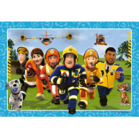 RAVENSBURGER Puzzle Požárník Sam v akci 2x12 dílků