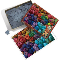 COBBLE HILL Puzzle Touha po přízi XL 275 dílků