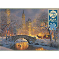 COBBLE HILL Puzzle Zima v parku 500 dílků
