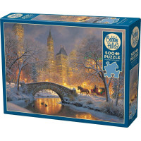 COBBLE HILL Puzzle Zima v parku 500 dílků