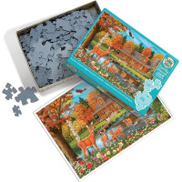 COBBLE HILL Rodinné puzzle Rybník u chalupy 350 dílků