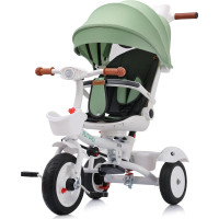 CHIPOLINO Tříkolka se stříškou Futuro 2v1 Green