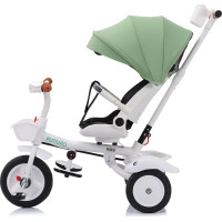 CHIPOLINO Tříkolka se stříškou Futuro 2v1 Green
