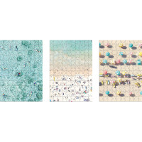 Galison Puzzle Letecké záběry pláží 3×120 dílků