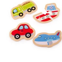 Bigjigs Toys Easy puzzle Dopravní prostředky