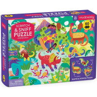 Mudpuppy Puzzle Pizzasaurus 60dílné s vůní