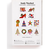 Galison Puzzle 12 vánočních dnů Andy Warhol 12x80 dílků