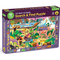 Mudpuppy Puzzle skládej a hledej Příroda 64 dílů