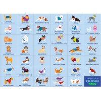 Mudpuppy Puzzle skládej a hledej "Psí den" 64 dílů
