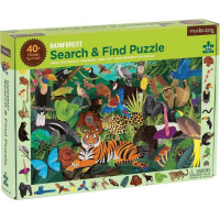 Mudpuppy Puzzle Hledání v deštném pralese