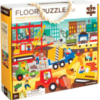 Petit Collage Podlahové puzzle stavba ve městě