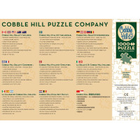 COBBLE HILL Puzzle Domky u moře 1000 dílků