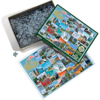 COBBLE HILL Puzzle Kanadské Národní parky a rezervace 1000 dílků
