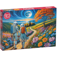 CHERRY PAZZI Puzzle Kosmická láska 1000 dílků