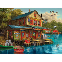 COBBLE HILL Puzzle Obchod Bob's Beer & Bait 1000 dílků