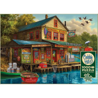 COBBLE HILL Puzzle Obchod Bob's Beer & Bait 1000 dílků
