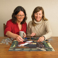 COBBLE HILL Puzzle Santova dílna 500 dílků