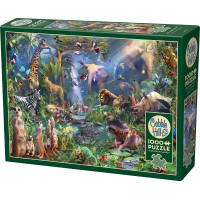 COBBLE HILL Puzzle V džungli 1000 dílků