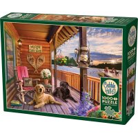 COBBLE HILL Puzzle Vítejte v domě u jezera 1000 dílků