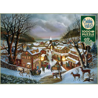 COBBLE HILL Puzzle Vzpomínka na Vánoce 1000 dílků