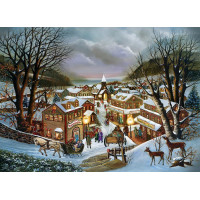 COBBLE HILL Puzzle Vzpomínka na Vánoce 1000 dílků