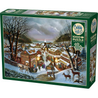 COBBLE HILL Puzzle Vzpomínka na Vánoce 1000 dílků