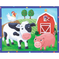 Mudpuppy Puzzle Na farmě 12 dílků