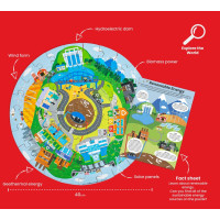 Bigjigs Toys Kruhové puzzle Recyklace