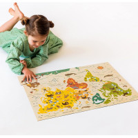 Petit Collage Podlahové puzzle náš svět