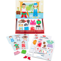 Bigjigs Toys Magnetické oblékací puzzle Šaty